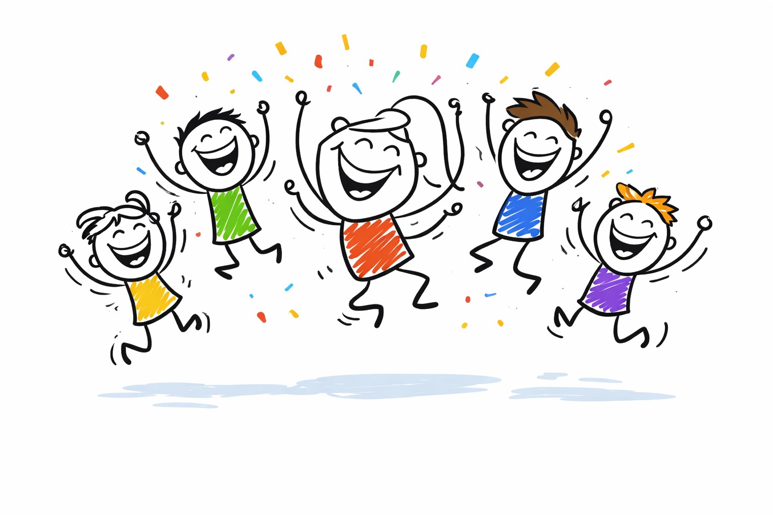 plakat ze szkicem bawiacych  się dzieci