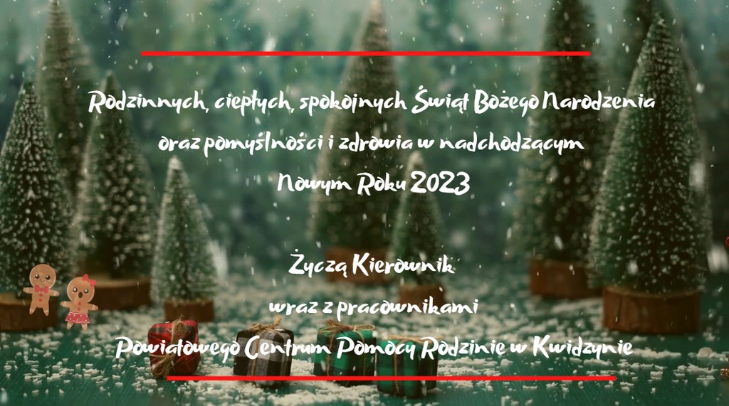 Życzenia Bożonarodzeniowe 2022